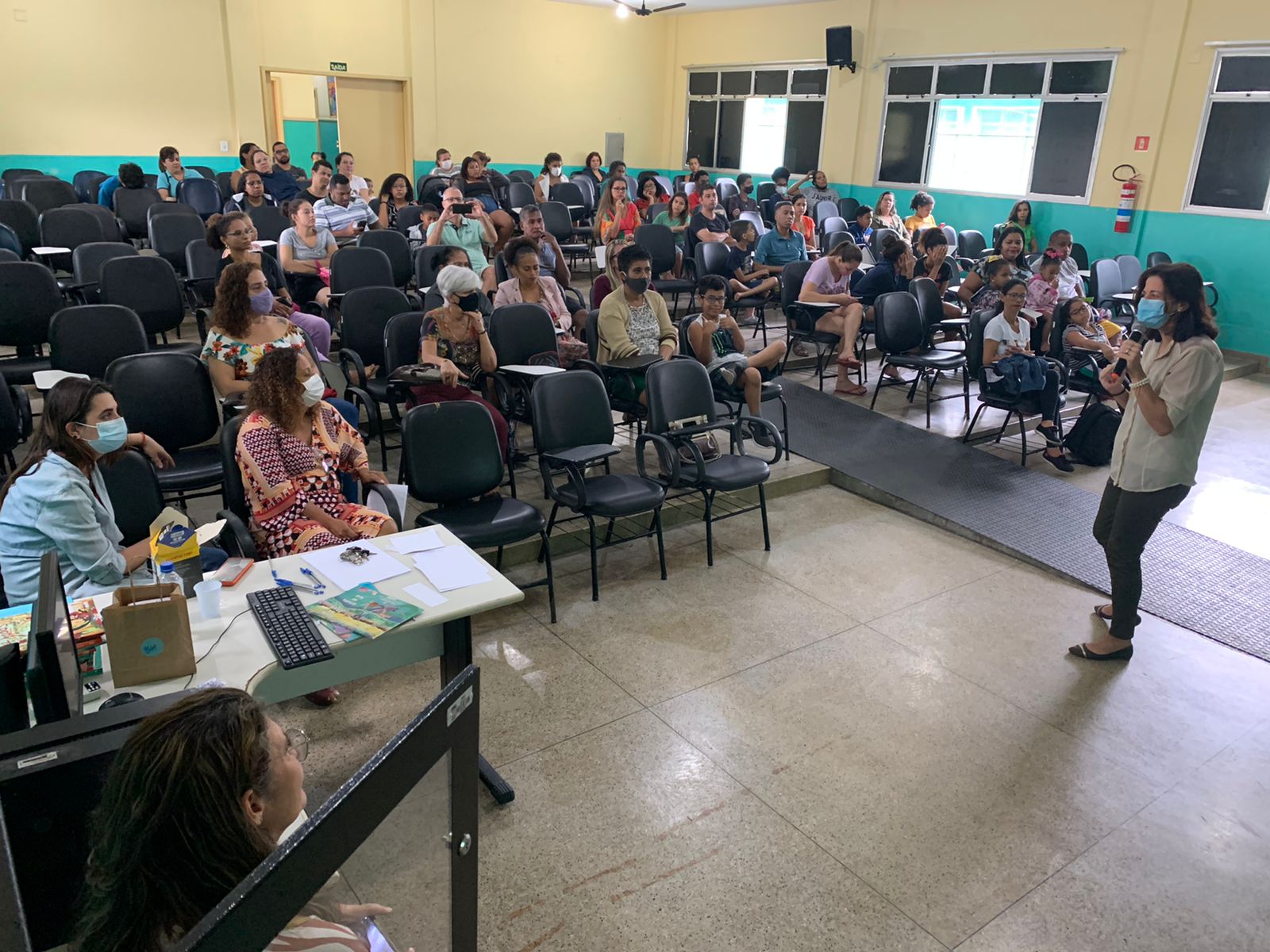 Primeiro encontro com as famílias 
